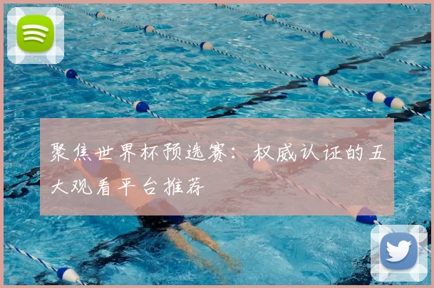 聚焦世界杯预选赛:权威认证的五大观看平台推荐