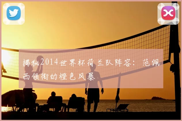 揭秘2014世界杯荷兰队阵容:范佩西领衔的橙色风暴