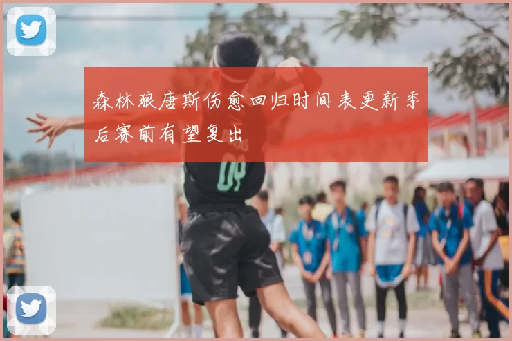 森林狼唐斯伤愈回归时间表更新季后赛前有望复出